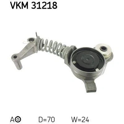Kuva SKF VKM 31218 Kiristysrulla AUDI: A4 B7 Avant, B6 Sedan, A6 C6 Avant