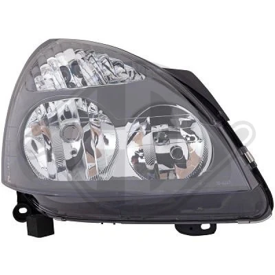Kuva DIEDERICHS 4413186 Ajovaloumpio Oikea H7, H7/H1, H1 Harmaa RENAULT: CLIO 2