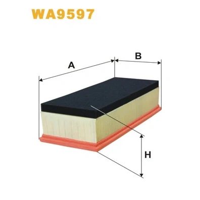 Kuva Ilmansuodatin WIX FILTERS WA9597