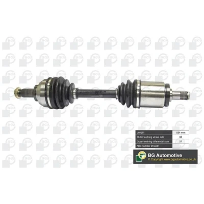 Kuva BGA DS0916L Vetoakseli Etuakseli, vasen BMW: 3 Touring, Sedan