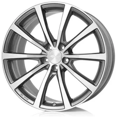 Kuva Brock B32 Titanium Full Polish 11x19 5/130 ET69 B71.6