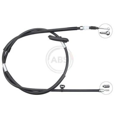 Kuva A.B.S. K14011 Käsijarruvaijeri 1806 Levyjarru Oikean /vasemmanpuolinen ohjaus OPEL: Astra J Sports Tourer, Hatchback