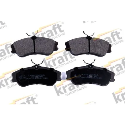 Kuva KRAFT 6006080 Jarrupalat Etuakseli CITROËN: Xsara Farmari, Picasso, Coupe, PEUGEOT: 206 SW, Partner I Van