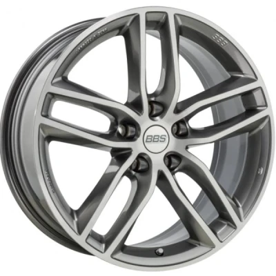 Kuva BBS 5 aukko 20tuumaa 108mm alumiinivanne SX platina, etupuoli kiillotettu 10018183 Vanne