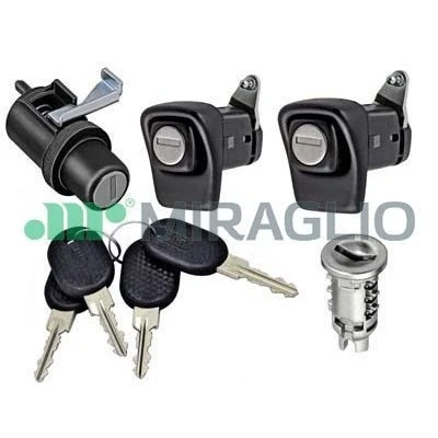 Kuva Lukkosylinterin sarja FIAT PANDA OE 7654911, 7696108, 7796720