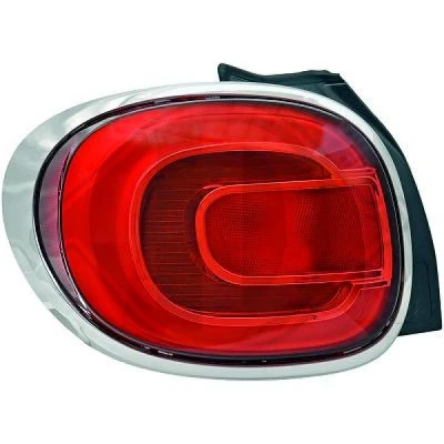 Kuva DIEDERICHS 3405691 Takavalot Vasen LED Ilman lampun kantaa
