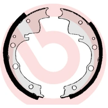 Kuva BREMBO S A6 502 Jarrukengät 254 70