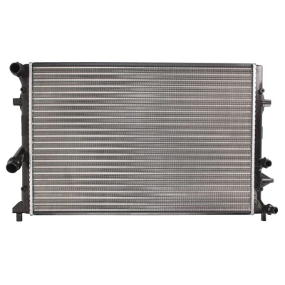 Kuva THERMOTEC D7W068TT Jäähdytin Alumiini ajoneuvoille ilmastointilaitteella tai ilman 650 415 23 Jäähdytysrivat mekaan. kiinnitetyt AUDI: A3 Hatchback