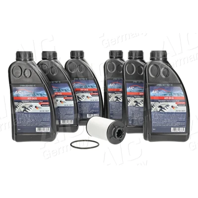 Kuva AIC 58376Set Tarvikesarja, Öljynvaihto Automaattivaihteisto öljymäärä vakioöljynvaihtovälille, Tiivisterenkaalla VOLKSWAGEN: Tiguan I, Passat CC