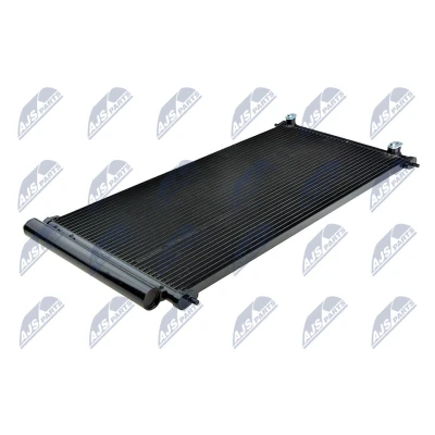 Kuva NTY CCS TY 021 Ilmastoinnin Lauhdutin Vedenerottimella Alumiini TOYOTA: Auris Hatchback, Corolla X Sedan