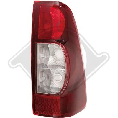 Kuva DIEDERICHS 5403892 Takavalot Oikea P21/5W, PY21W, W16W valkoinen, punainen, tumma Ilman lampun kantaa ISUZU: D Max 1 Pickup