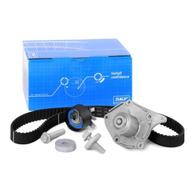 Kuva SKF VKMC 06134 2 Vesipumppu + Jakohihnasarja 123 NISSAN: NV200 / Evalia Bussi, Qashqai Qashqai+2 I, RENAULT: LAGUNA 3 Grandtour, DACIA: Logan I MCV