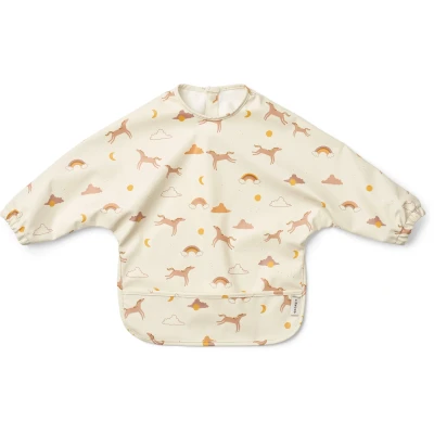 Kuva Liewood Merle Printed CAPE BIB Unisex Muut asusteet lapsille, Koko: One Size, Ecru