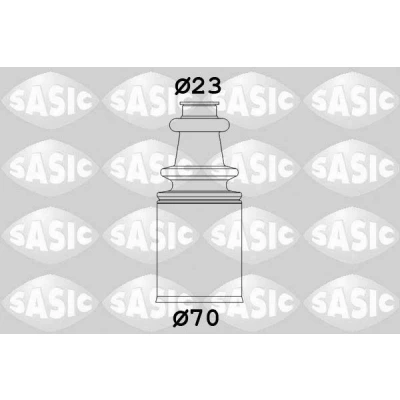 Kuva SASIC 4003461 Paljekumisarja, Vetoakseli Vaihteiston puoli RENAULT: CLIO 2, LAGUNA 1, Kangoo I
