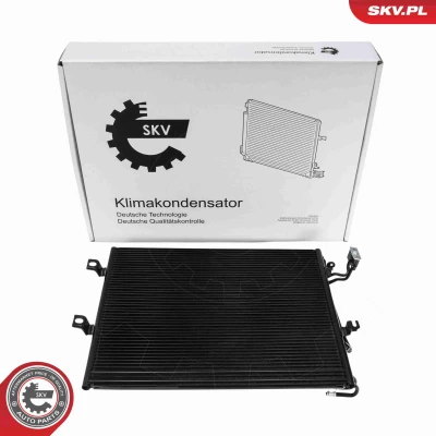 Kuva ESEN SKV 86SKV500 Ilmastoinnin Lauhdutin ilman vedenerotinta Alumiini 622mm