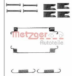 Kuva METZGER 105 0866 Tarvikesarja Jarrukengät OPEL: Corsa D Hatchback, FIAT: Grande Punto Idea