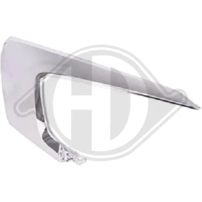 Kuva DIEDERICHS 5835243 Puskurin Lista Eteen, vasen MITSUBISHI: ASX SUV (GA0) 1.6 DI D 4WD, LPG, 1.8, 2.0 MIVEC, MIVEC