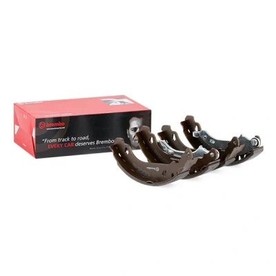 Kuva BREMBO S 61 525 Jarrukengät 180 32 Seisontajarrukahvalla PEUGEOT: 206 Hatchback, 206+ Hatchback