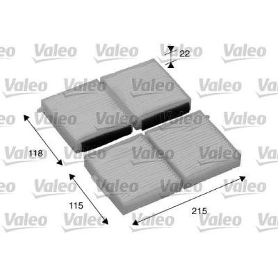 Kuva VALEO CLIMFILTER COMFORT 698891 Raitisilmasuodatin Hiukkassuodatin 198 108 21 MAZDA: 626 V Sedan, Farmari, 323 F 6
