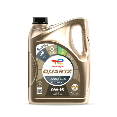 Kuva Total Quartz 9000 Xtra Future XT 0W 16 5l Moottoriöljy 2225507 TOYOTA: Yaris III Hatchback, RAV4 V, Corolla XII Farmari, SUZUKI: Vitara IV SUV