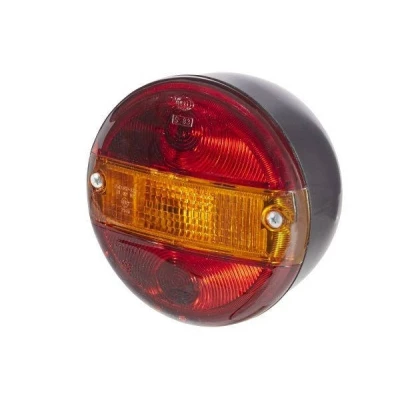 Kuva HELLA 2SE 001 685 201 Takavalot Vasen, Oikea P21W, R5W Musta 12, 24 ilman polttimoita Tiivisteillä, Lampun kannalla