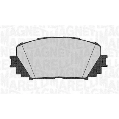 Kuva MAGNETI MARELLI 363916060627 Jarrupalat TOYOTA: Yaris II Hatchback, III Verso S