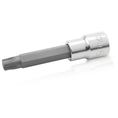 Kuva Torx kärkihylsy TOPTUL 1/2 zoll Pentacle T20 5 kant lang (100mm)
