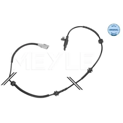 Kuva MEYLE 40 14 800 0008 ABS anturi Taka akseli, molemminpuolinen Kiinnitysmateriaalilla ORIGINAL Quality Hall 2 1750 12 PEUGEOT: 407 SW, Sedan