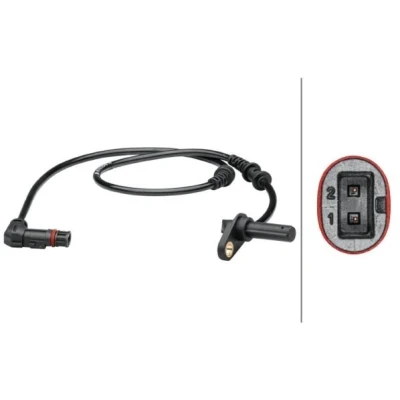 Kuva HELLA 6PU 012 679 491 ABS Anturi Etuakseli aktiivisensori 2 MERCEDES BENZ: E sarja Sedan, T modell