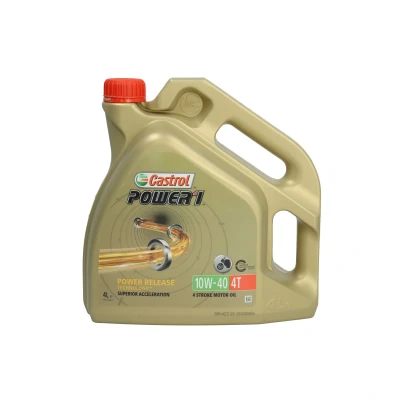 Kuva MC Moottoriöljy Castrol POWER1 4T 10W 40, 4L, Universal 1796977 OE