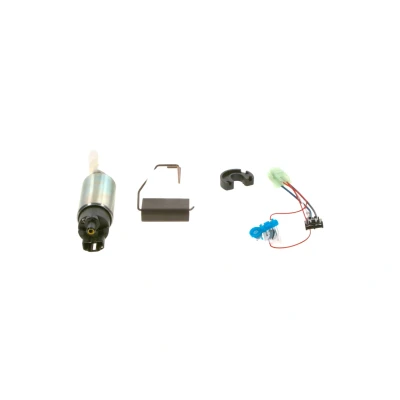 Kuva BOSCH 0 986 580 968 Polttoainepumppu Sähköinen Asennusmateriaalilla Liitäntäosilla FORD: MONDEO 2 Kombi