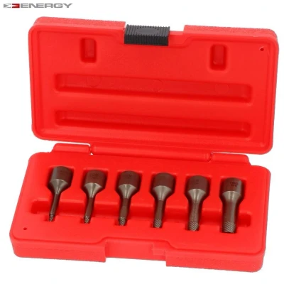 Kuva ENERGY NE00406 Ruuvinulosvedinsarja 6 2, 3, 4, 6, 8, 10 mm