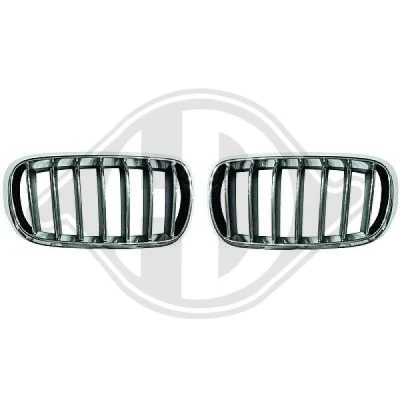 Kuva DIEDERICHS HD Tuning 1293240 Etusäleikkö Kromi BMW: X5