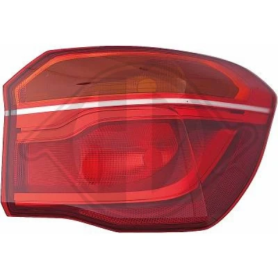 Kuva DIEDERICHS 1266090 Takavalot Oikea Uloin osa P21W Ilman lampun kantaa BMW: X1