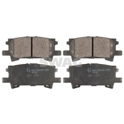 Kuva SWAG 33 10 5442 Jarrupalat Taka akseli LEXUS: RX II, TOYOTA: Highlander I