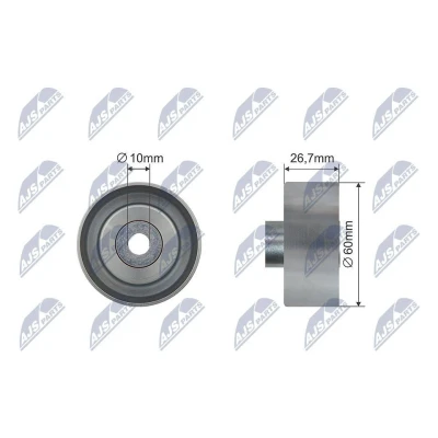 Kuva Ohjainrulla, moniurahihna FORD TOURNEO CONNECT, TRANSIT CONNECT OE 1308227, 1361545, 1473383