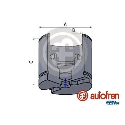 Kuva AUTOFREN SEINSA D025520 Jarrusatulan Mäntä 54 Etuakseli BOSCH