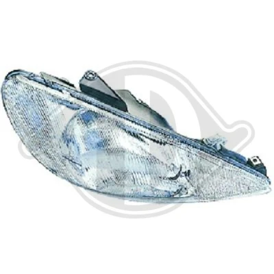 Kuva DIEDERICHS 4225980 Ajovaloumpio Oikea H4 PEUGEOT: 206 Hatchback