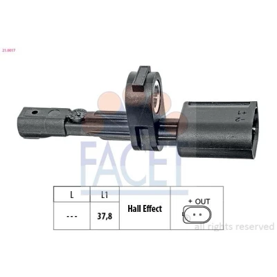 Kuva ABS anturi FACET 21.0017