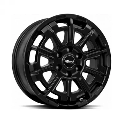 Kuva Brock B45 Satin Black Matt 7/18 ET53
