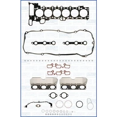 Kuva AJUSA 52190600 Tiivistesarja Sylinterikansi Sylinterikannen tiivisteellä, Venttiilivarren tiivisteellä MULTILAYER STEEL BMW: 3 Coupe, Sedan, 5 Sedan