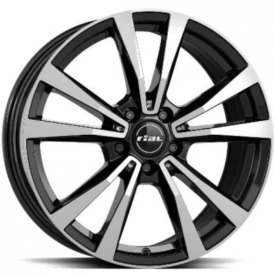 Kuva Rial M12X Diam Black Pol 8x19 5/112 ET28 B66.6