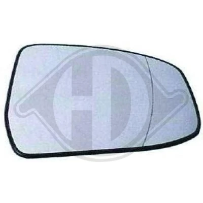 Kuva DIEDERICHS 1416027 Sivupeilin Lasi Vasen FORD: FIESTA 5, MONDEO 3, Focus 2 Kombi