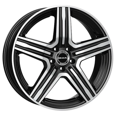 Kuva MAK Lewis Black Polished 9x18 5/112 ET50 B66.6