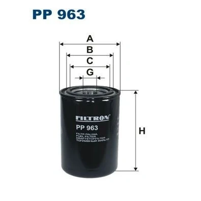 Kuva Polttoainesuodatin FILTRON PP963