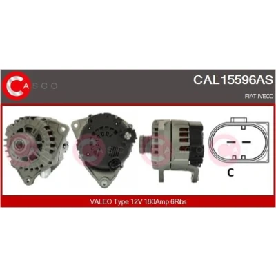 Kuva CASCO CAL10362AS Laturi 12V 180A MERCEDES BENZ: C sarja T modell, E Sedan