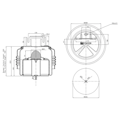 Kuva FEBI BILSTEIN 104536 Metallipalje, ilmajousitus