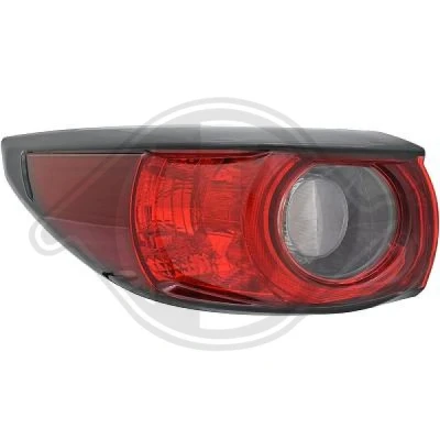 Kuva DIEDERICHS 5631090 Takavalot Oikea Uloin osa LED, WY21W Lampun kannalla