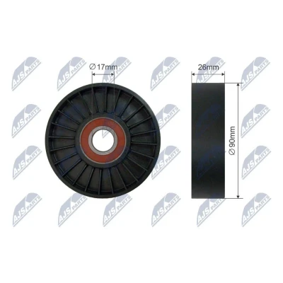 Kuva Kiristysrulla, moniurahihna CHRYSLER, DODGE, PLYMOUTH OE 0 4483 214, 4612 894, 894AB