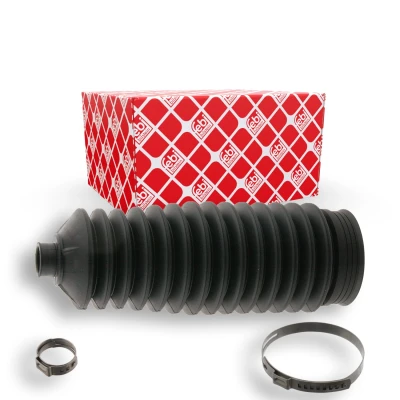 Kuva FEBI BILSTEIN 32182 Paljekumisarja, Ohjaus Thermoplast Etuakseli, vasen, oikea Kuorilla MINI: Hatchback